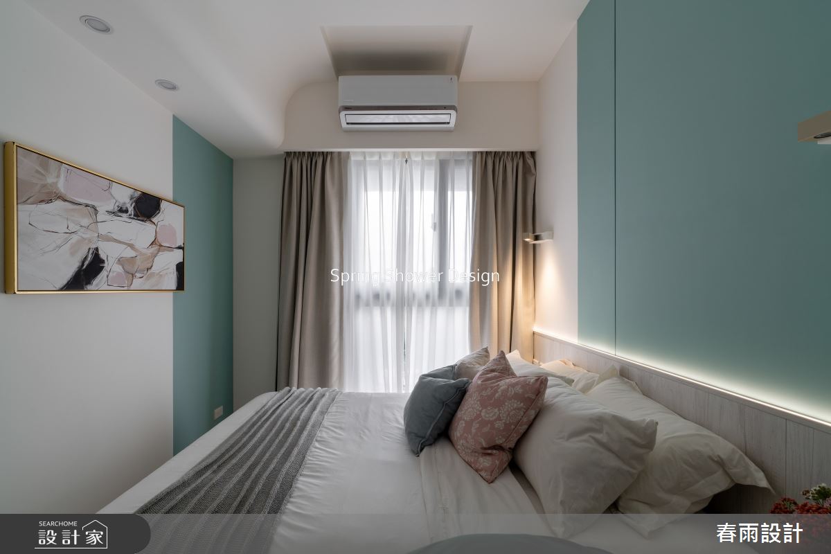 新成屋(5年以下)＿現代風臥室案例圖片＿春雨設計＿春雨_257 金城舞之23