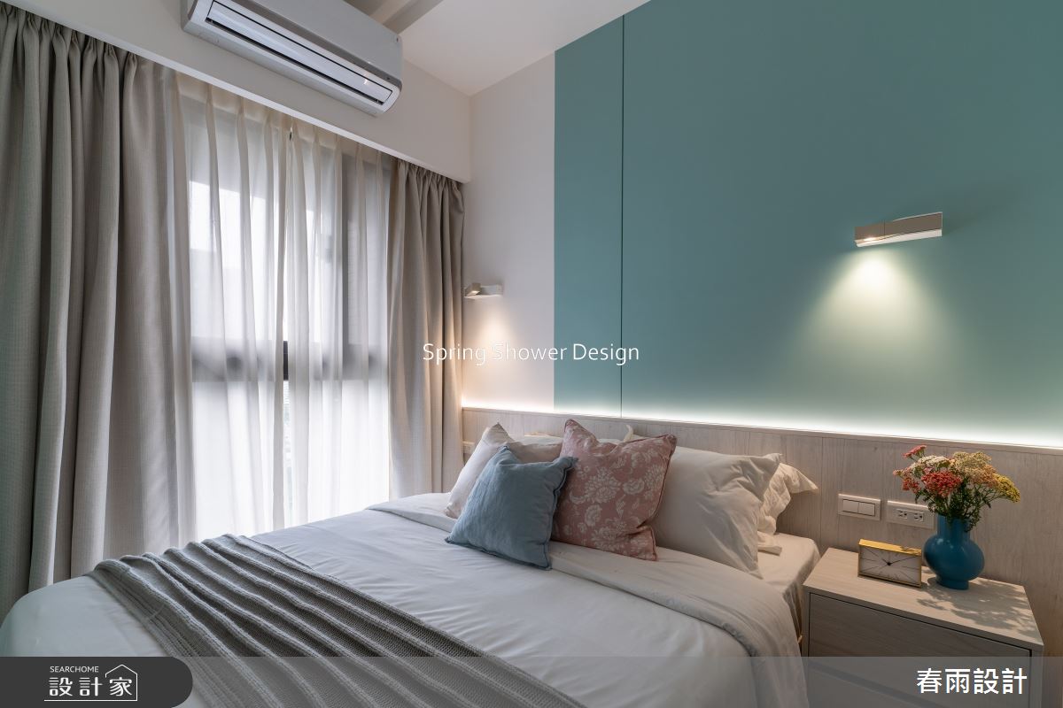 新成屋(5年以下)＿現代風臥室案例圖片＿春雨設計＿春雨_257 金城舞之25