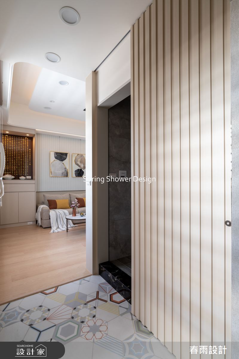 老屋(16~30年)＿現代風玄關客廳案例圖片＿春雨設計＿春雨_258 重慶北路之2