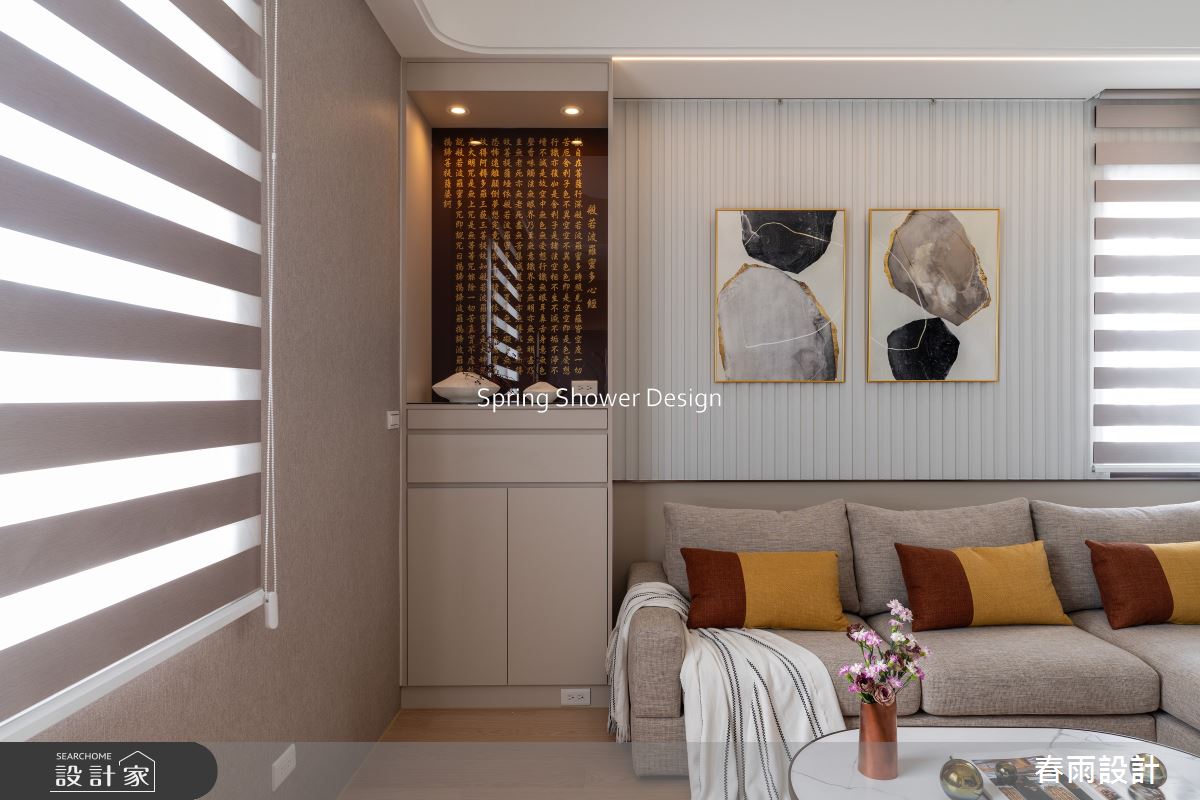 老屋(16~30年)＿現代風客廳案例圖片＿春雨設計＿春雨_258 重慶北路之5