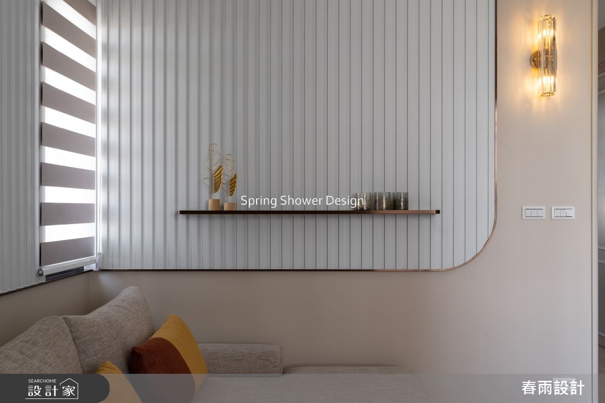 老屋(16~30年)＿現代風客廳案例圖片＿春雨設計＿春雨_258 重慶北路之13