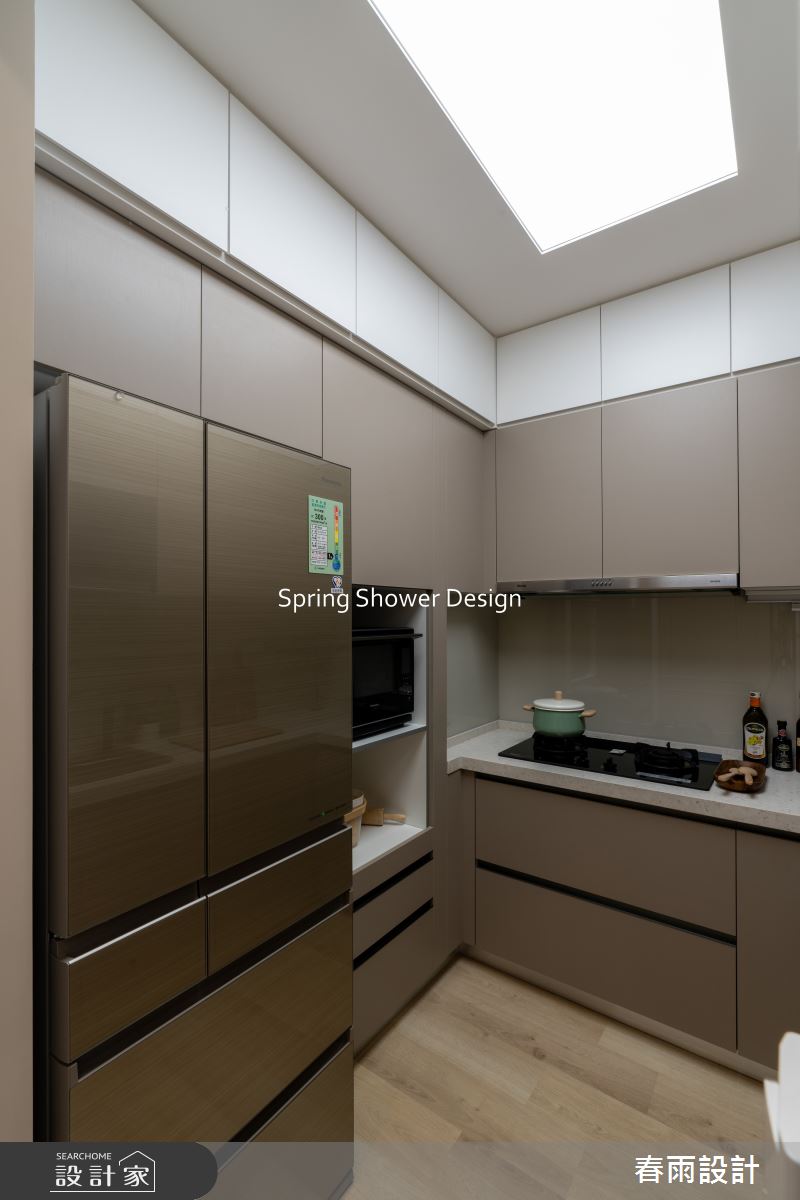老屋(16~30年)＿現代風廚房案例圖片＿春雨設計＿春雨_258 重慶北路之16