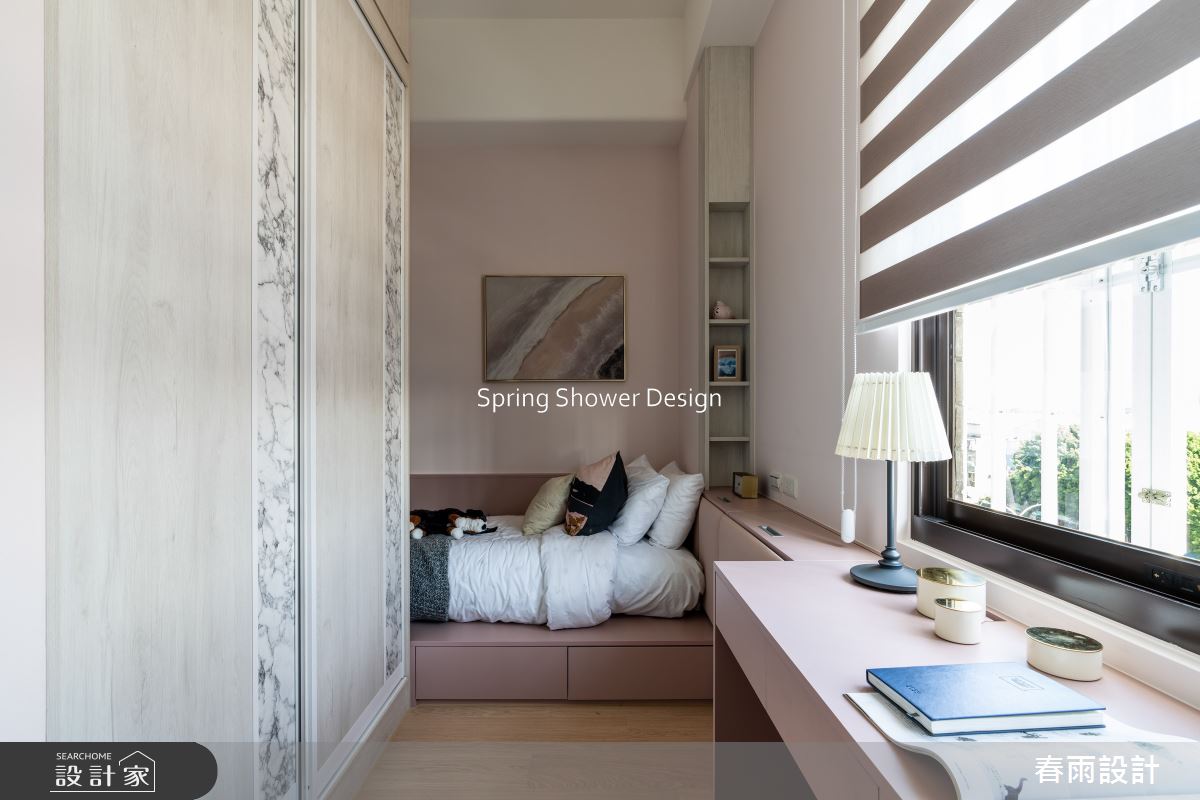 老屋(16~30年)＿現代風臥室案例圖片＿春雨設計＿春雨_258 重慶北路之27