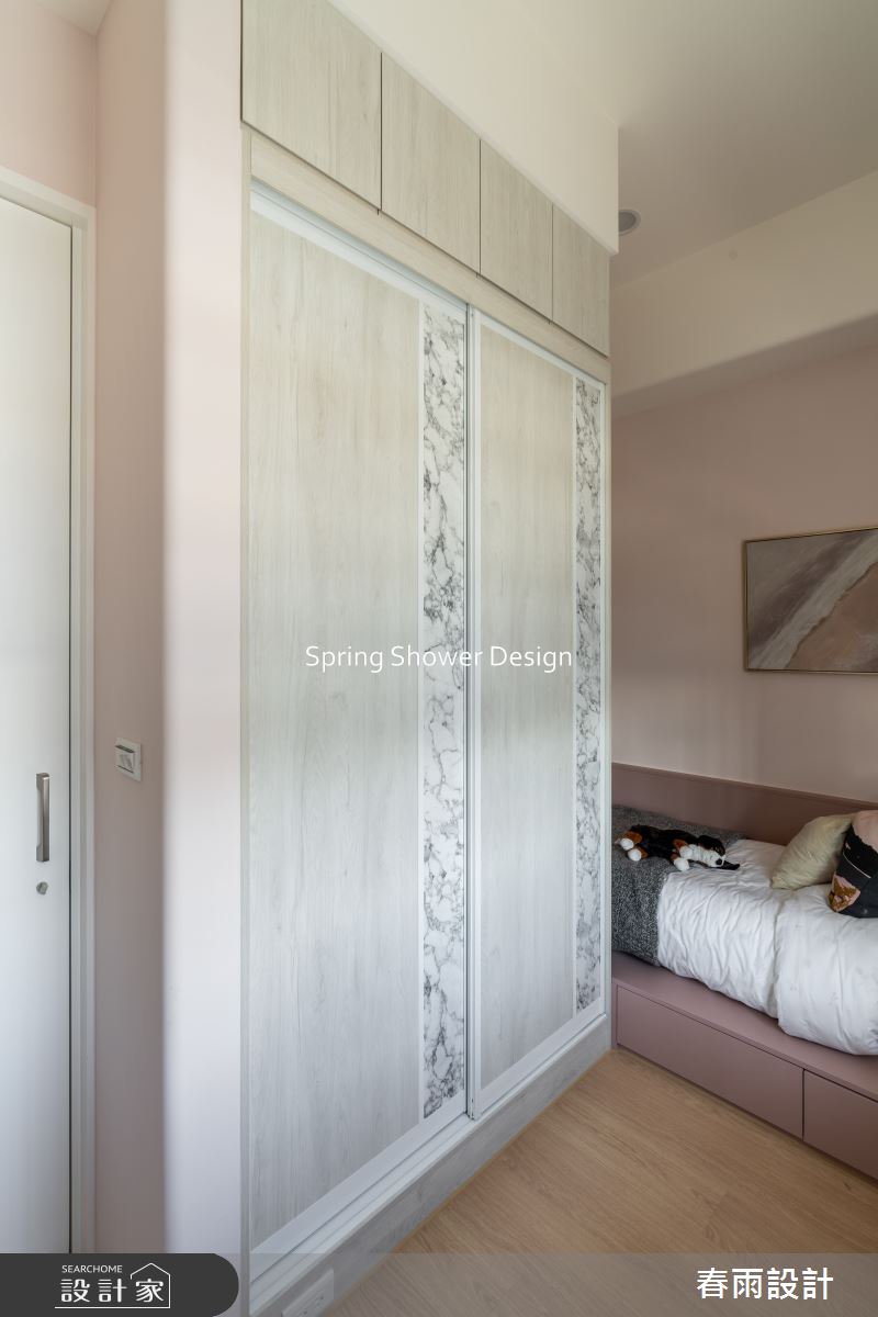 老屋(16~30年)＿現代風臥室案例圖片＿春雨設計＿春雨_258 重慶北路之28