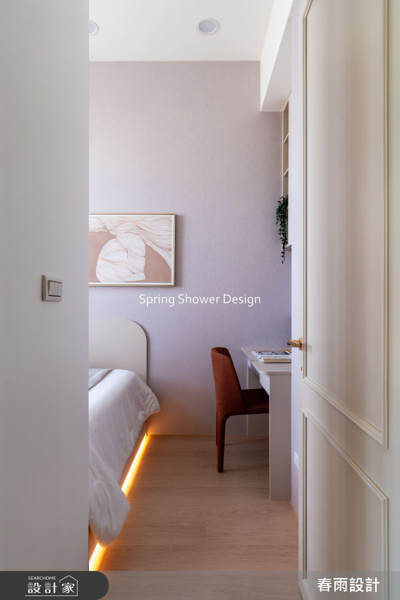 老屋(16~30年)＿現代風臥室案例圖片＿春雨設計＿春雨_258 重慶北路之30