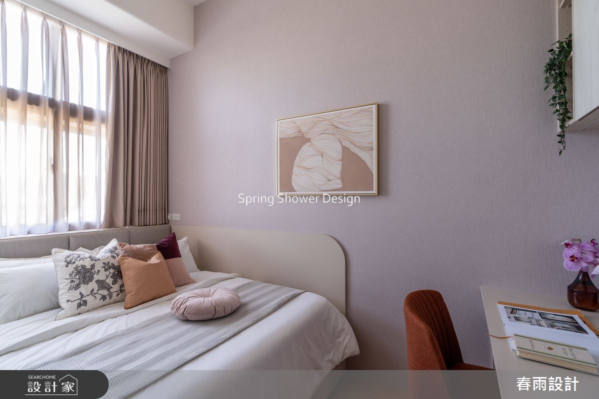 老屋(16~30年)＿現代風臥室案例圖片＿春雨設計＿春雨_258 重慶北路之31