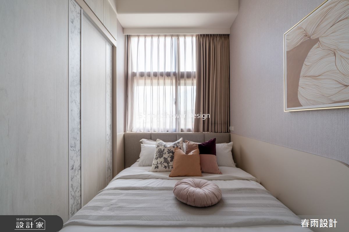 老屋(16~30年)＿現代風臥室案例圖片＿春雨設計＿春雨_258 重慶北路之34