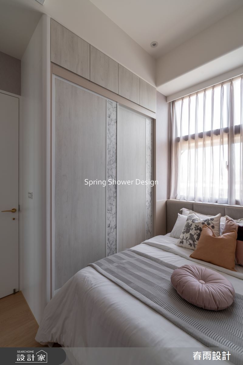 老屋(16~30年)＿現代風臥室案例圖片＿春雨設計＿春雨_258 重慶北路之35