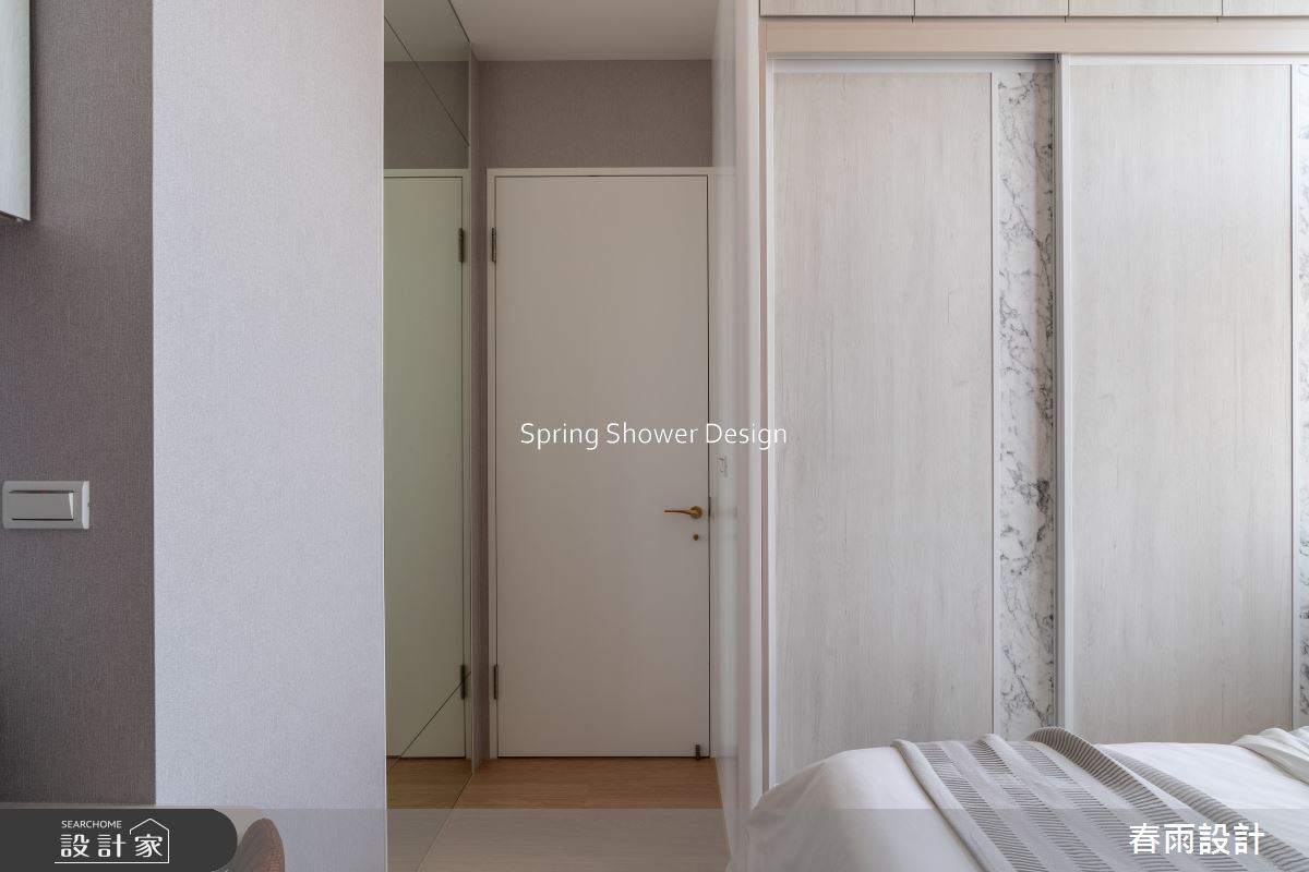 老屋(16~30年)＿現代風臥室案例圖片＿春雨設計＿春雨_258 重慶北路之36