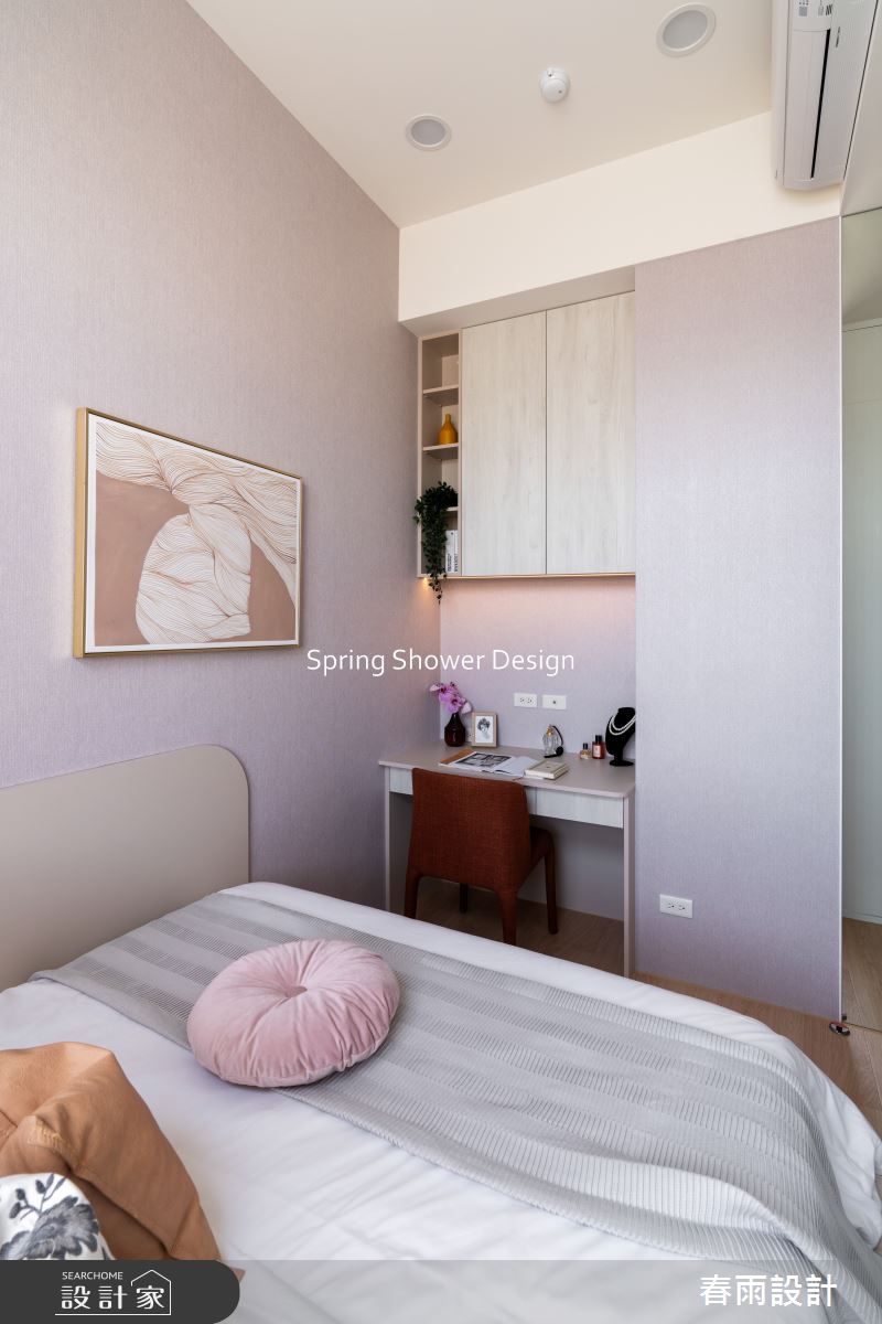 老屋(16~30年)＿現代風臥室案例圖片＿春雨設計＿春雨_258 重慶北路之38