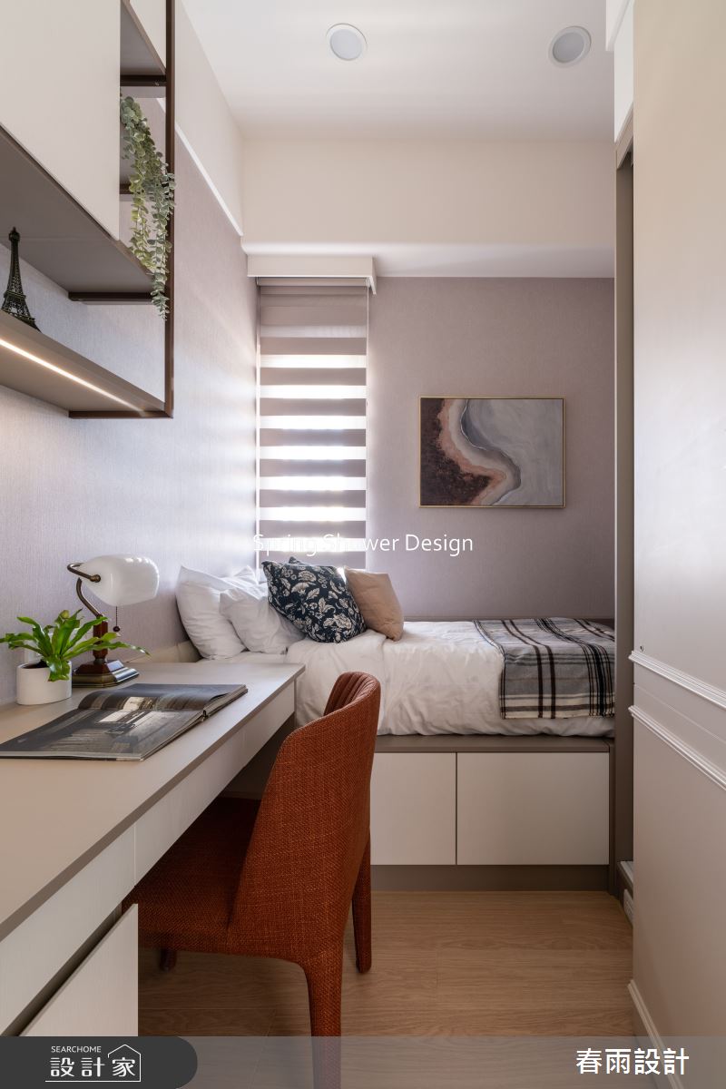 老屋(16~30年)＿現代風臥室案例圖片＿春雨設計＿春雨_258 重慶北路之40
