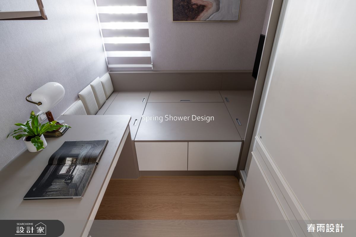 老屋(16~30年)＿現代風臥室案例圖片＿春雨設計＿春雨_258 重慶北路之41