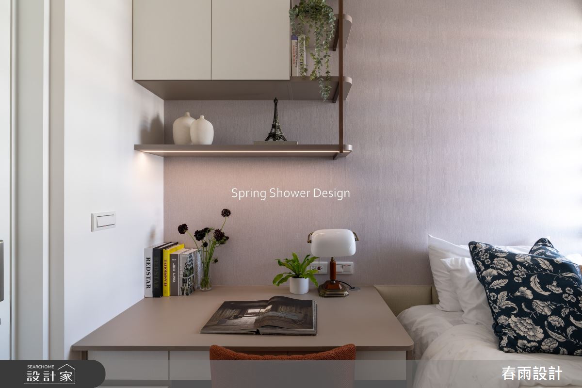 老屋(16~30年)＿現代風臥室案例圖片＿春雨設計＿春雨_258 重慶北路之42