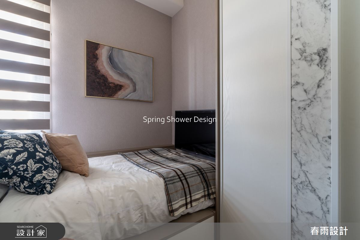 老屋(16~30年)＿現代風臥室案例圖片＿春雨設計＿春雨_258 重慶北路之44