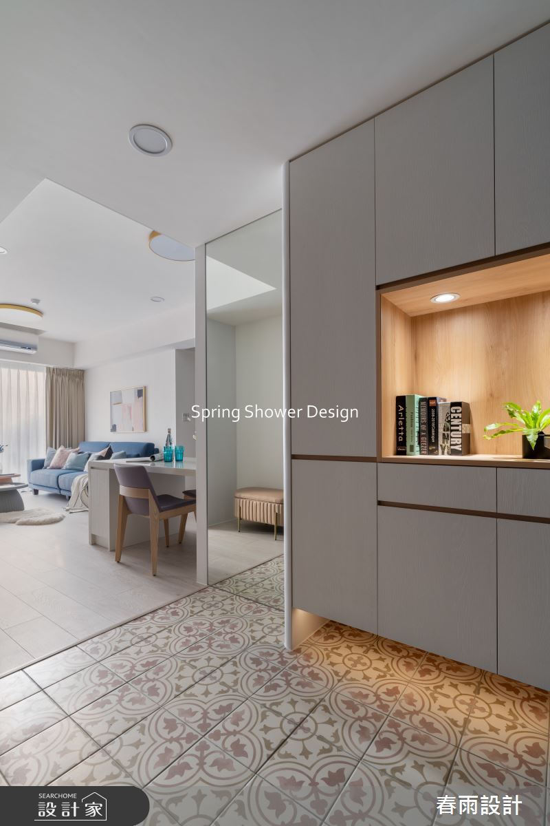 新成屋(5年以下)＿現代風玄關客廳案例圖片＿春雨設計＿春雨_259 女王萬歲之1