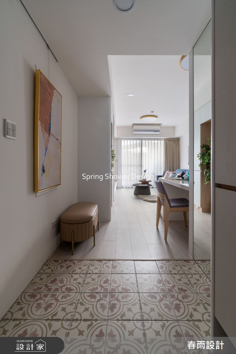 新成屋(5年以下)＿現代風玄關案例圖片＿春雨設計＿春雨_259 女王萬歲之3