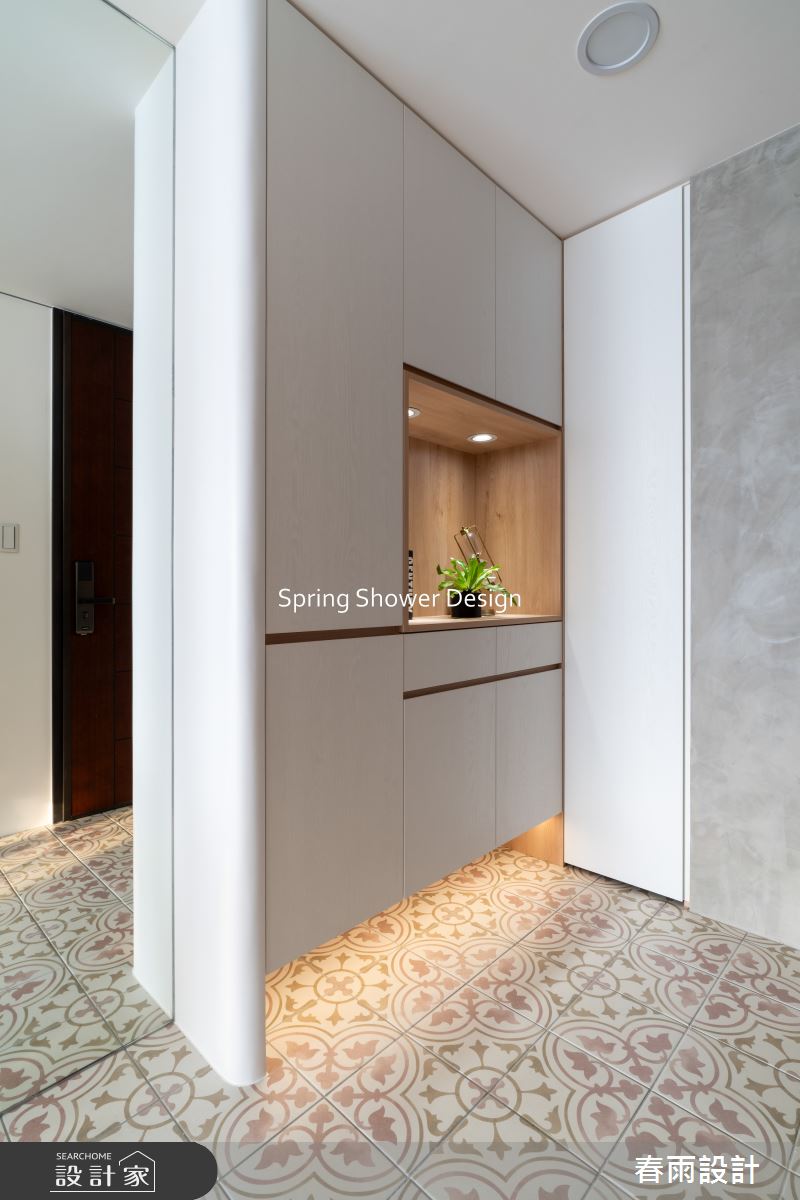 新成屋(5年以下)＿現代風玄關案例圖片＿春雨設計＿春雨_259 女王萬歲之2