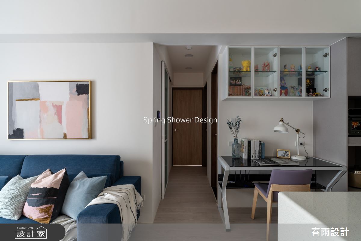 新成屋(5年以下)＿現代風客廳餐廳書房案例圖片＿春雨設計＿春雨_259 女王萬歲之5