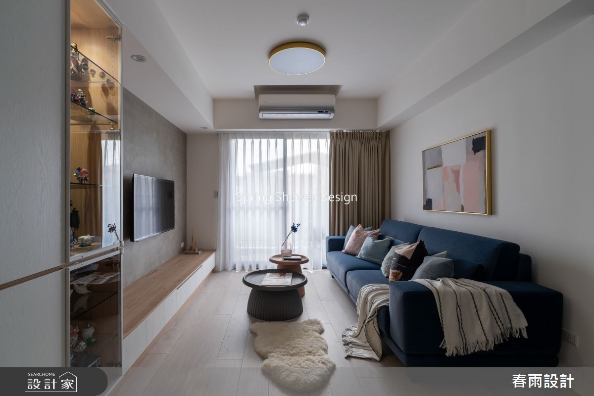 新成屋(5年以下)＿現代風客廳案例圖片＿春雨設計＿春雨_259 女王萬歲之7