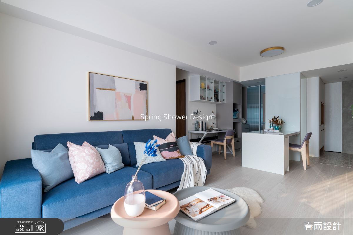 新成屋(5年以下)＿現代風客廳餐廳書房案例圖片＿春雨設計＿春雨_259 女王萬歲之12