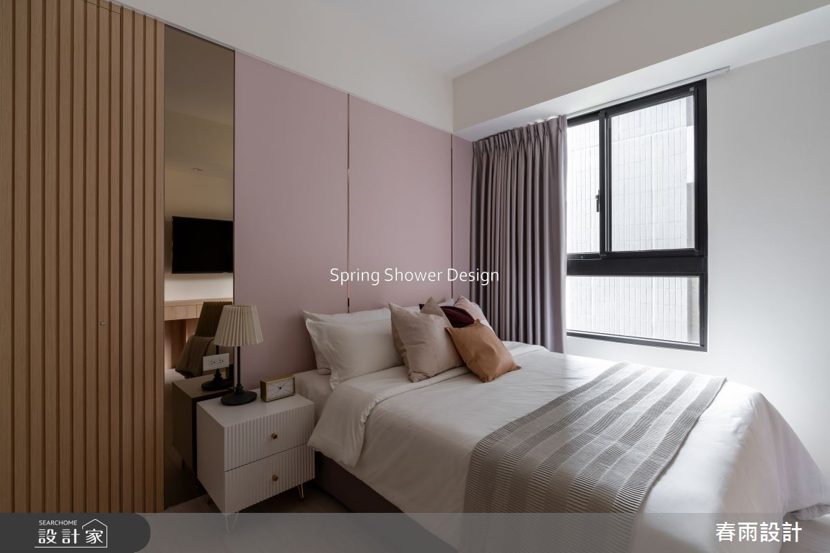 新成屋(5年以下)＿現代風臥室案例圖片＿春雨設計＿春雨_259 女王萬歲之32