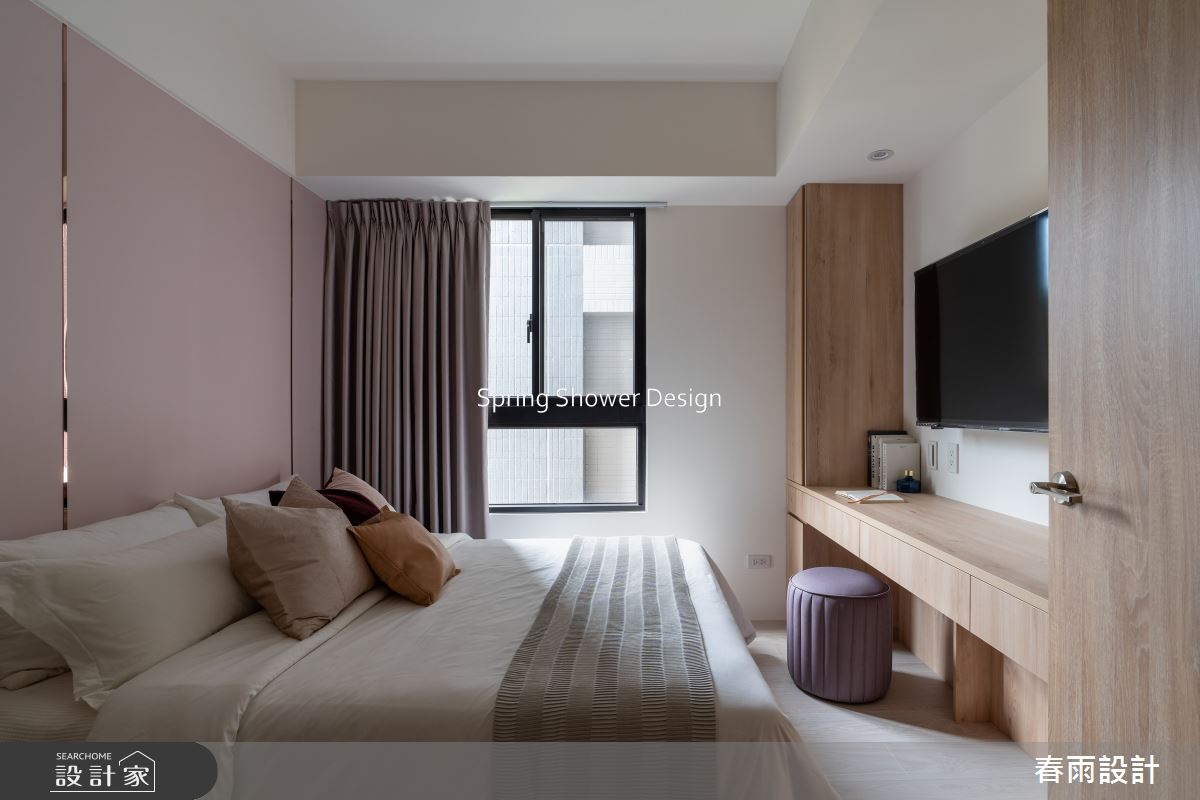 新成屋(5年以下)＿現代風臥室案例圖片＿春雨設計＿春雨_259 女王萬歲之33