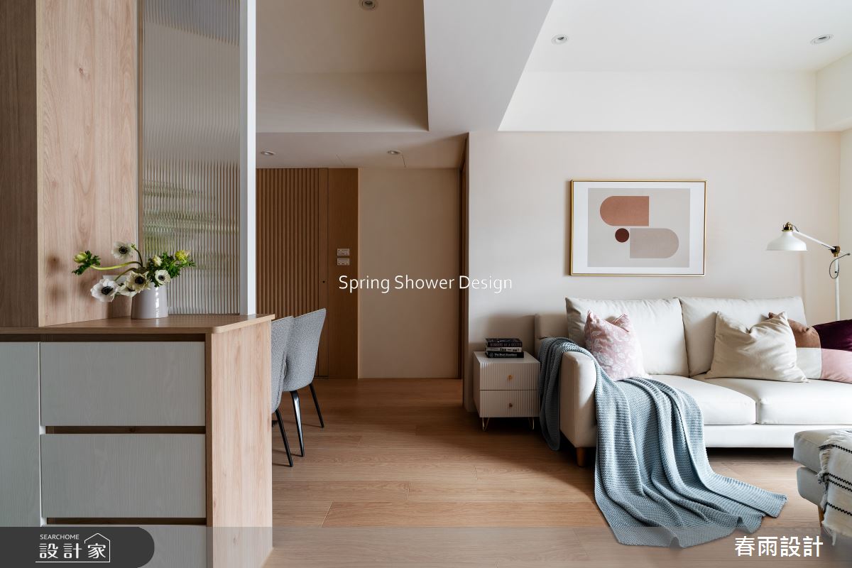 老屋(16~30年)＿簡約風客廳餐廳案例圖片＿春雨設計＿春雨_260 民族星鑽之2