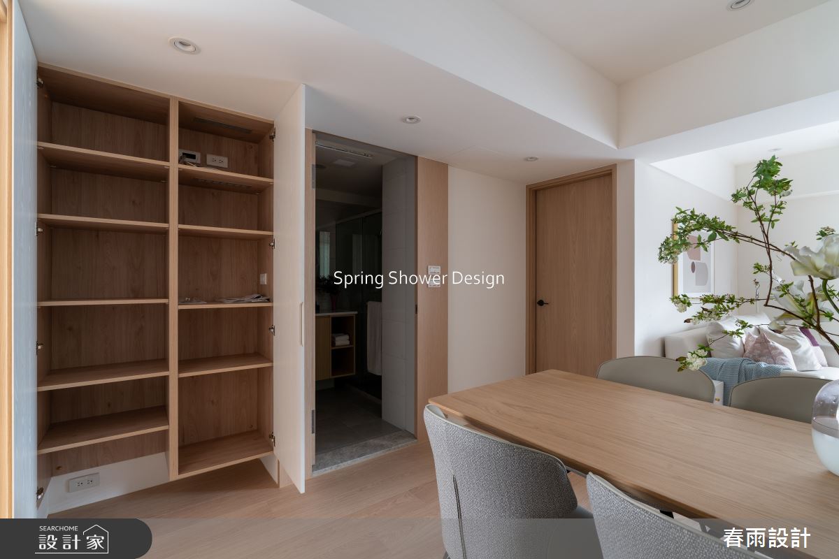 老屋(16~30年)＿簡約風餐廳浴室案例圖片＿春雨設計＿春雨_260 民族星鑽之16