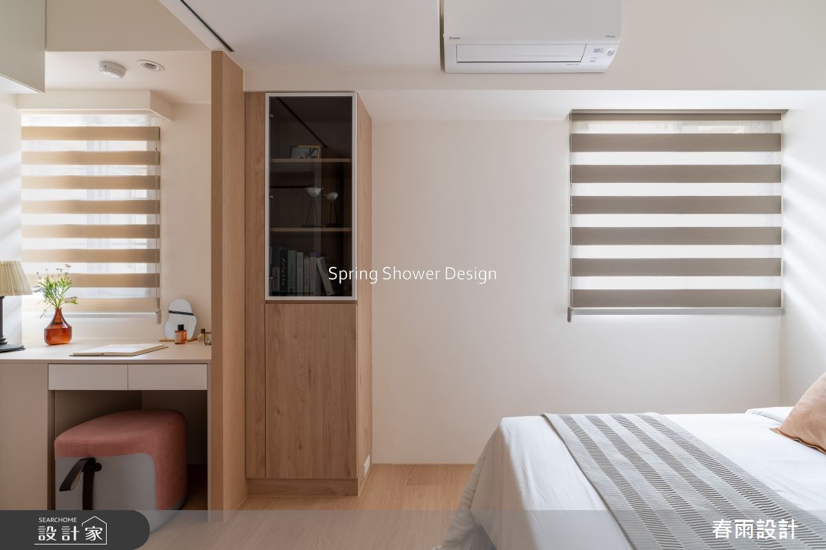 老屋(16~30年)＿簡約風臥室案例圖片＿春雨設計＿春雨_260 民族星鑽之25