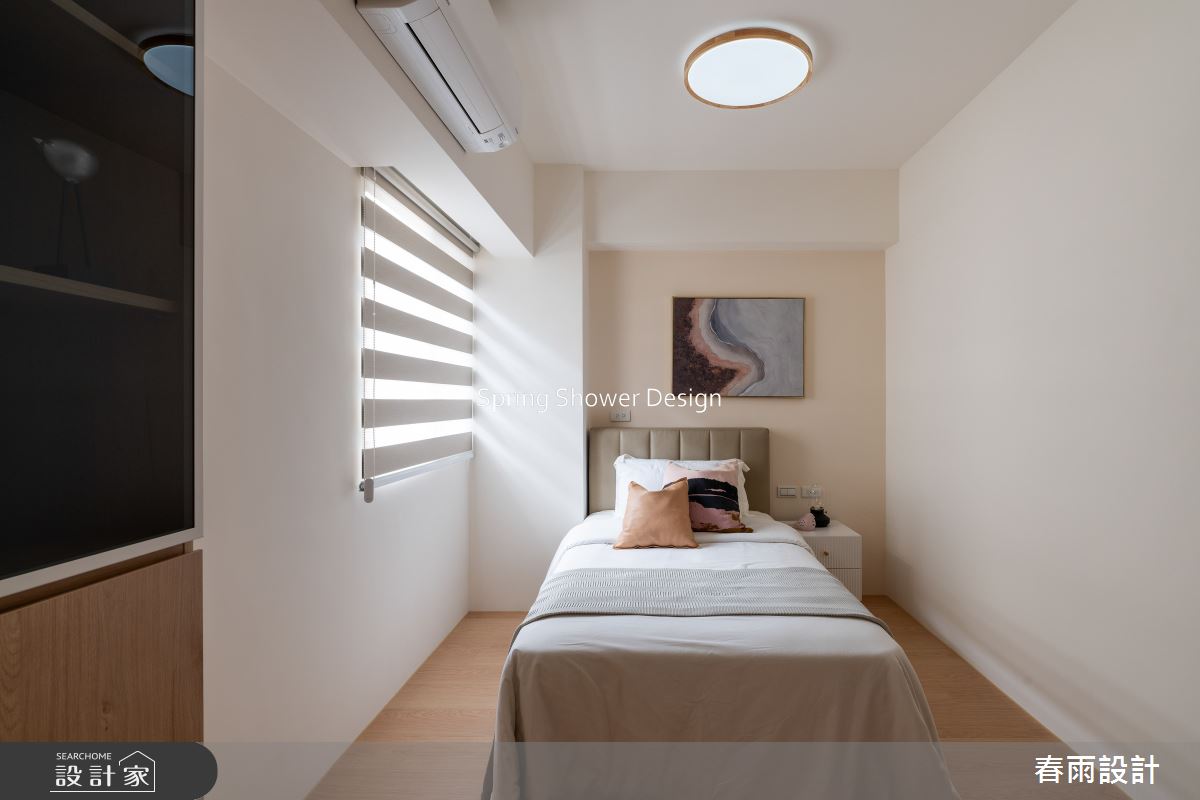 老屋(16~30年)＿簡約風臥室案例圖片＿春雨設計＿春雨_260 民族星鑽之23