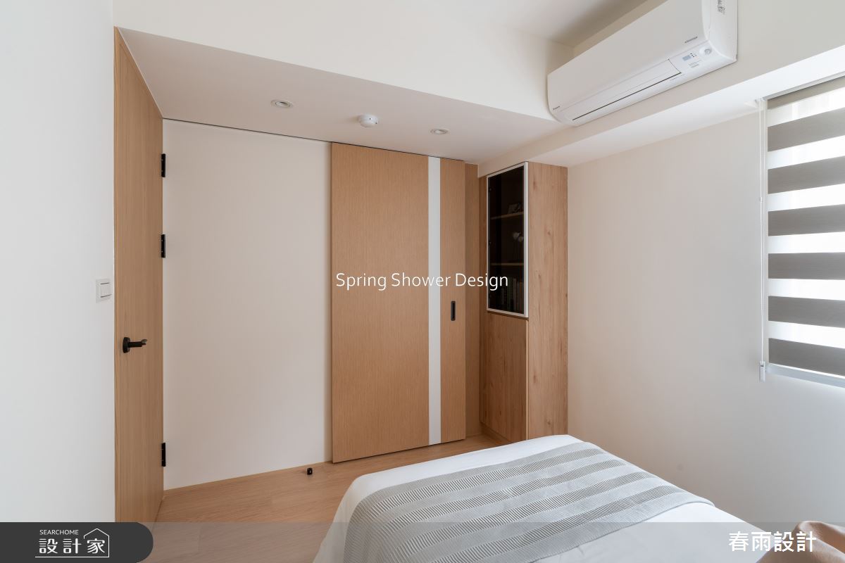 老屋(16~30年)＿簡約風臥室案例圖片＿春雨設計＿春雨_260 民族星鑽之26
