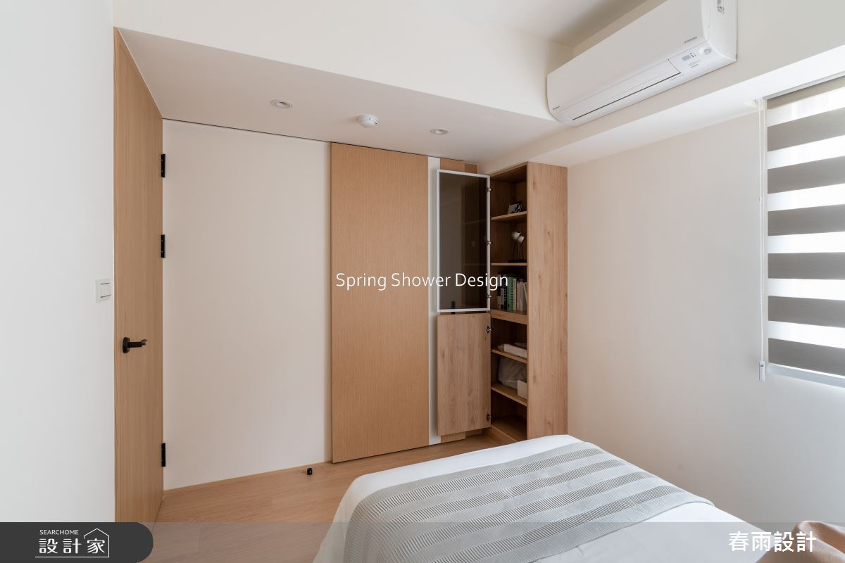 老屋(16~30年)＿簡約風臥室案例圖片＿春雨設計＿春雨_260 民族星鑽之27