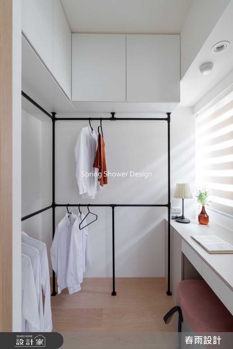 老屋(16~30年)＿簡約風更衣間案例圖片＿春雨設計＿春雨_260 民族星鑽之30