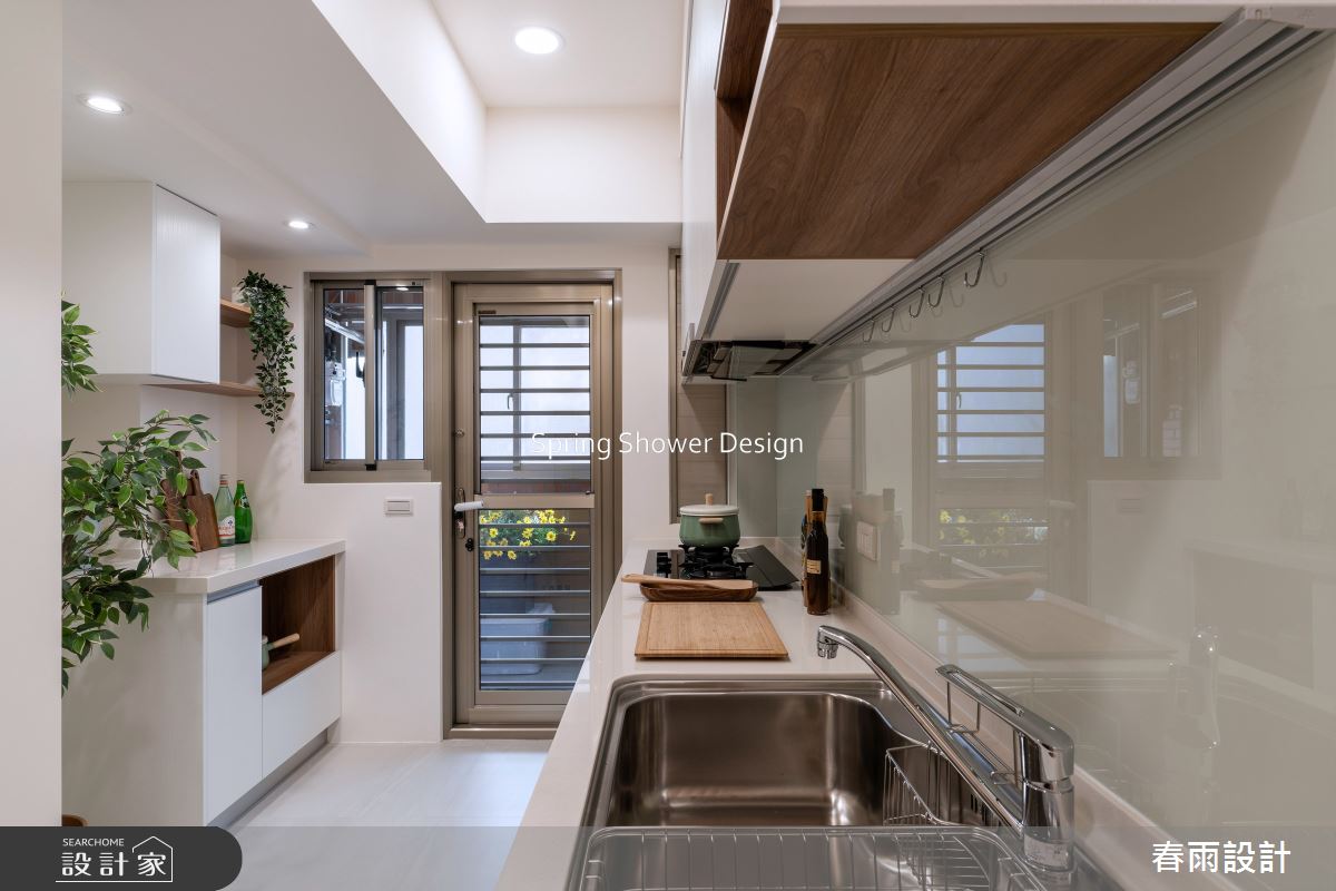 老屋(16~30年)＿簡約風廚房案例圖片＿春雨設計＿春雨_260 民族星鑽之21