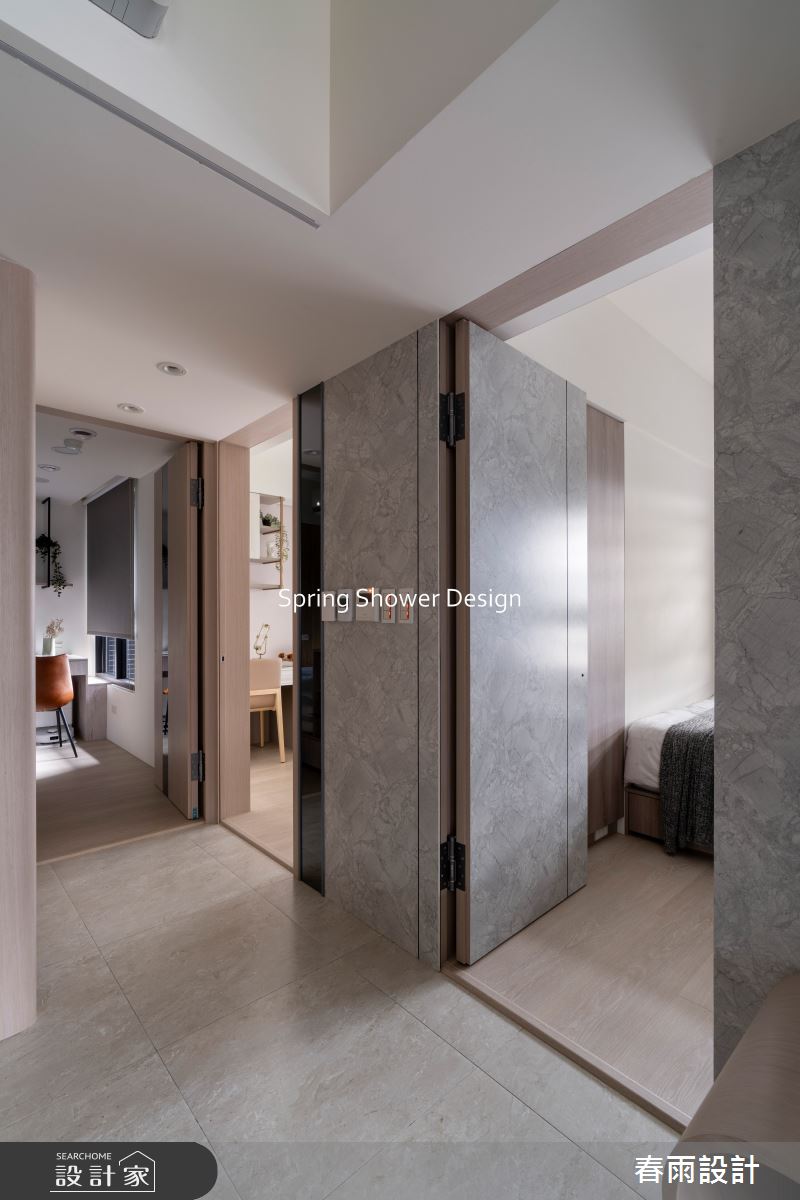 新成屋(5年以下)＿現代風臥室走廊案例圖片＿春雨設計＿春雨_261 新橫濱星野區之23
