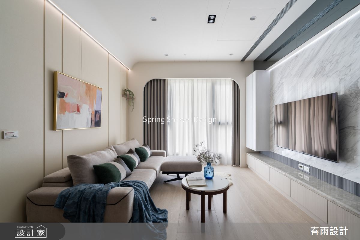 新成屋(5年以下)＿現代風客廳案例圖片＿春雨設計＿春雨_262 駅森之6