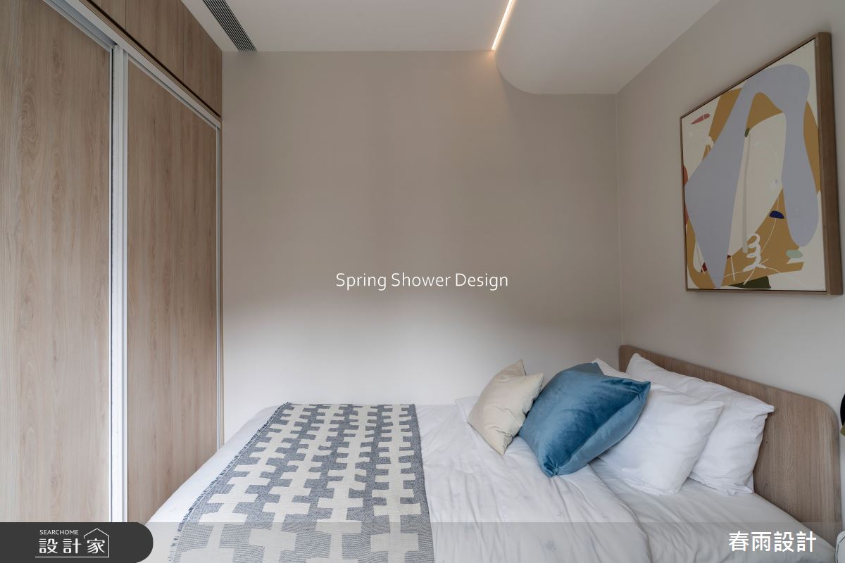 新成屋(5年以下)＿日式禪風臥室案例圖片＿春雨設計＿春雨_263 幸福安家之17