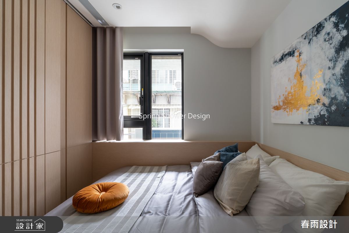 新成屋(5年以下)＿日式禪風臥室案例圖片＿春雨設計＿春雨_263 幸福安家之29