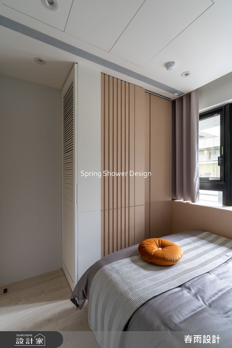 新成屋(5年以下)＿日式禪風臥室案例圖片＿春雨設計＿春雨_263 幸福安家之30
