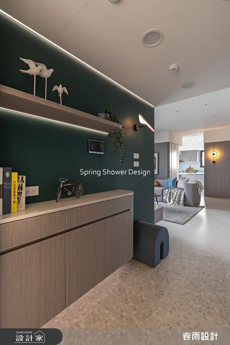 新成屋(5年以下)＿現代風玄關案例圖片＿春雨設計＿春雨_264 怡富宜家之1