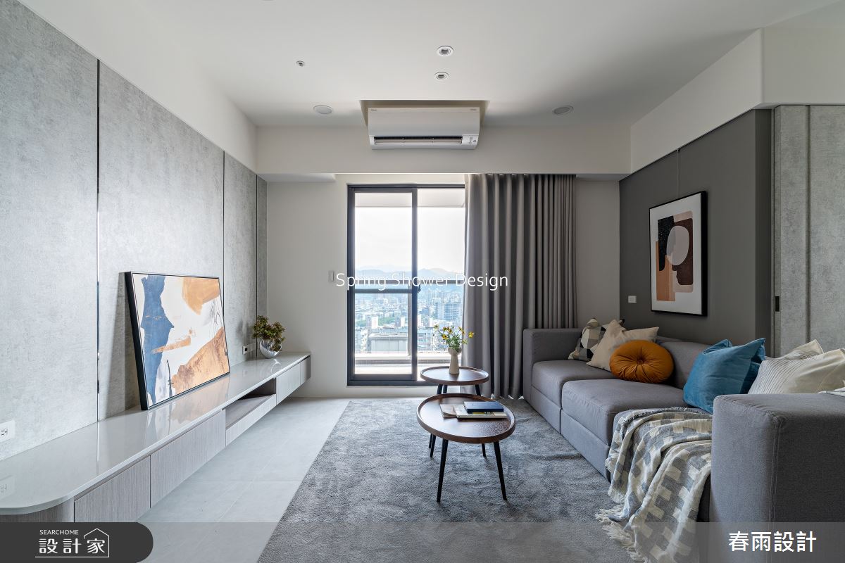 新成屋(5年以下)＿現代風客廳案例圖片＿春雨設計＿春雨_264 怡富宜家之6