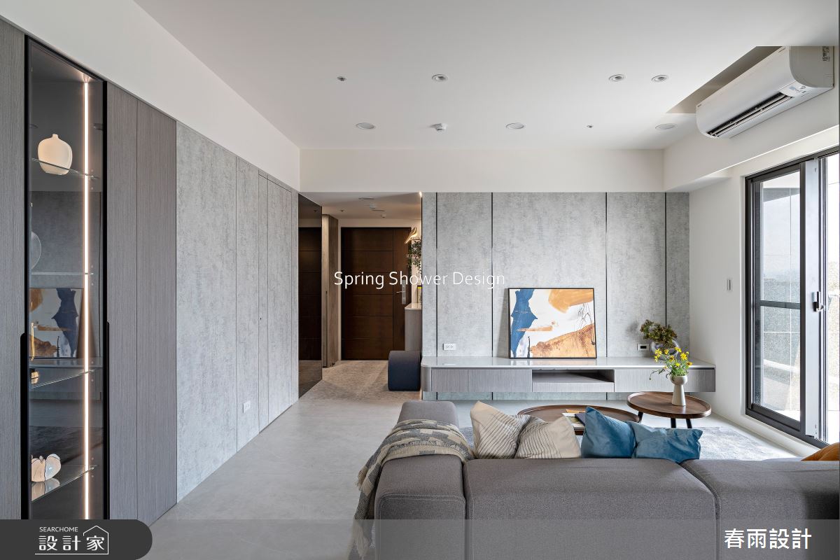 新成屋(5年以下)＿現代風玄關客廳案例圖片＿春雨設計＿春雨_264 怡富宜家之8