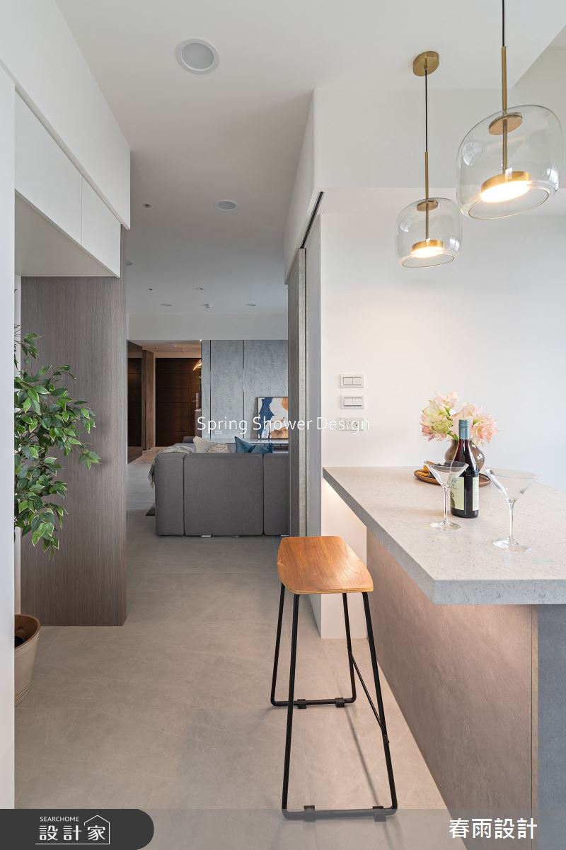 新成屋(5年以下)＿現代風餐廳吧檯案例圖片＿春雨設計＿春雨_264 怡富宜家之16