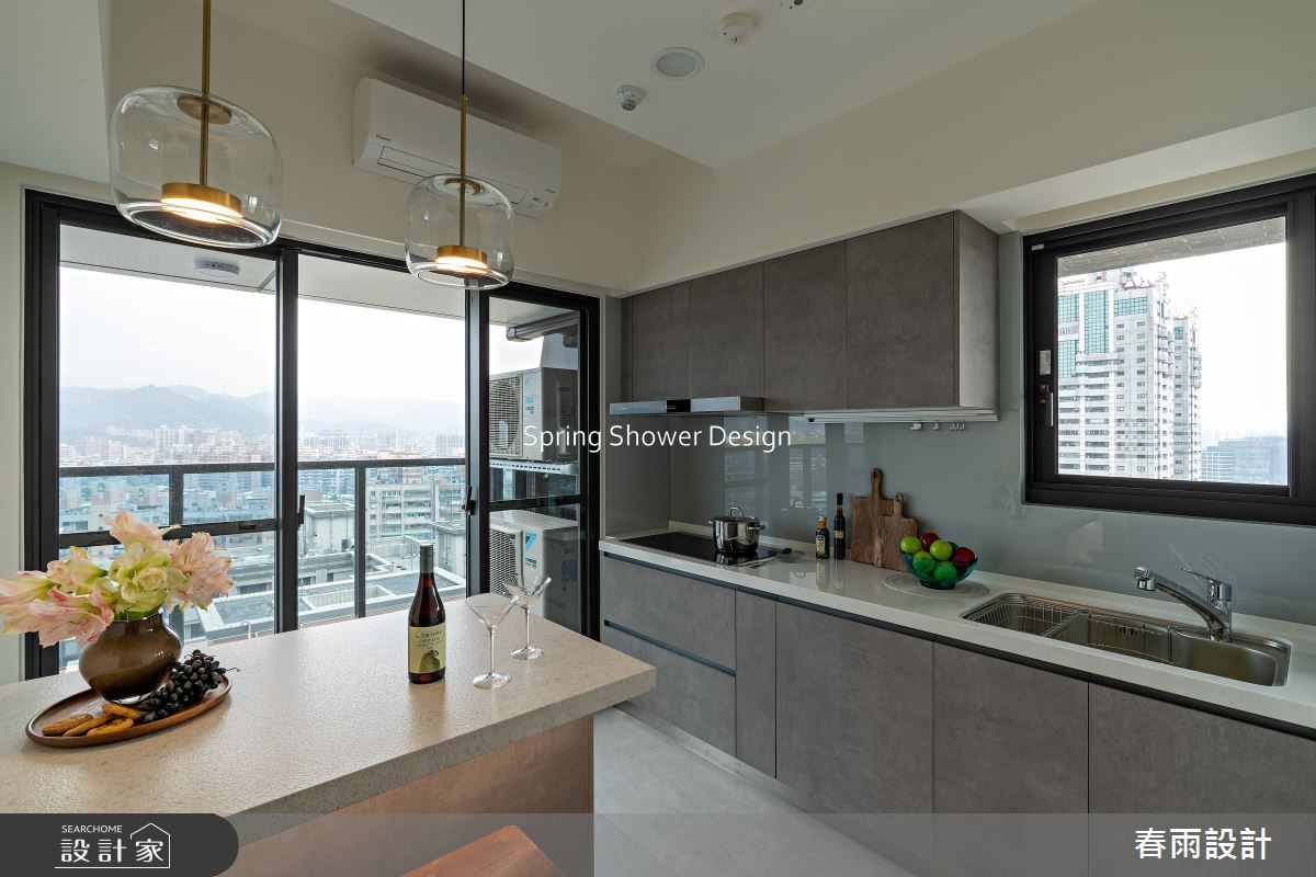 新成屋(5年以下)＿現代風餐廳廚房案例圖片＿春雨設計＿春雨_264 怡富宜家之18