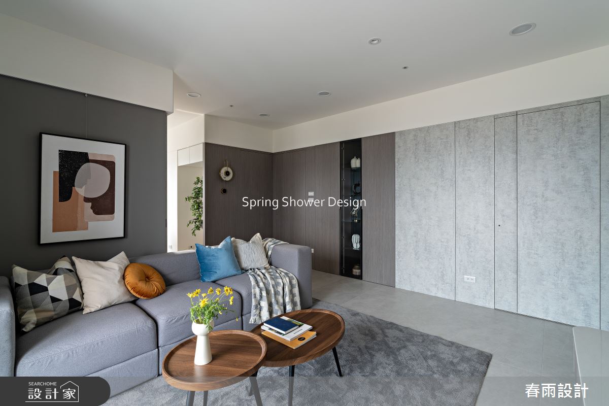新成屋(5年以下)＿現代風客廳案例圖片＿春雨設計＿春雨_264 怡富宜家之20