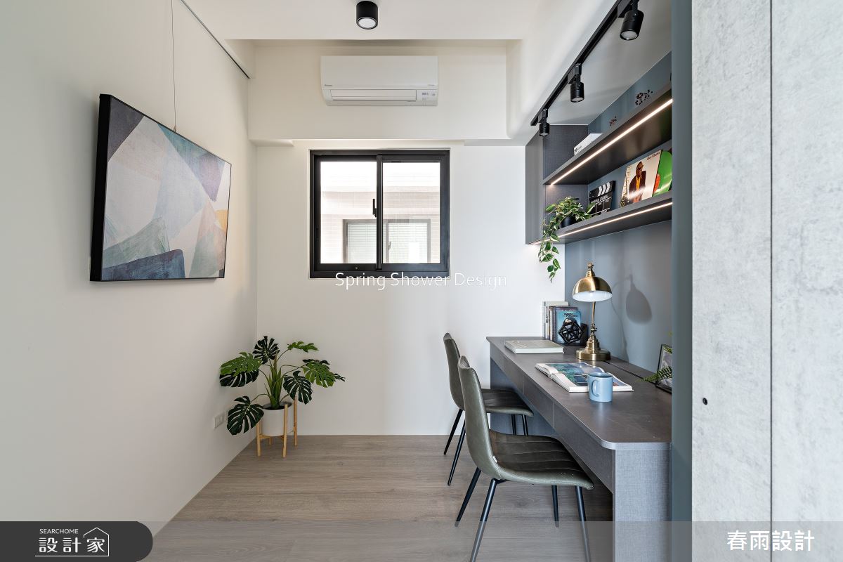 新成屋(5年以下)＿現代風書房案例圖片＿春雨設計＿春雨_264 怡富宜家之31