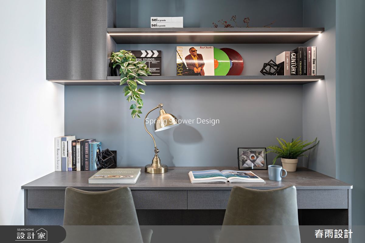 新成屋(5年以下)＿現代風書房案例圖片＿春雨設計＿春雨_264 怡富宜家之32