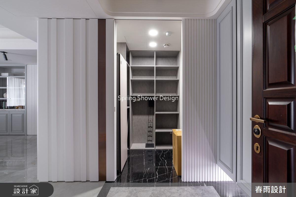 老屋(16~30年)＿美式風玄關儲藏室案例圖片＿春雨設計＿春雨_265 元大欽品之2