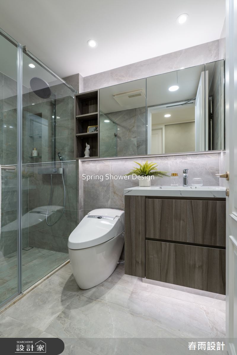 老屋(16~30年)＿美式風浴室案例圖片＿春雨設計＿春雨_265 元大欽品之19