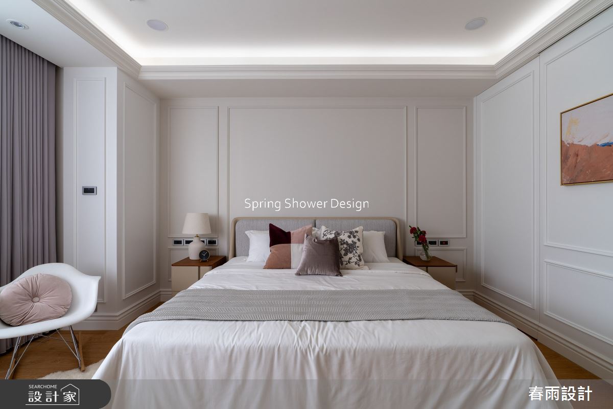 老屋(16~30年)＿美式風臥室案例圖片＿春雨設計＿春雨_265 元大欽品之24